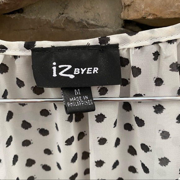 Iz Byer Women’s Blouse Medium - Picture 5 of 5
